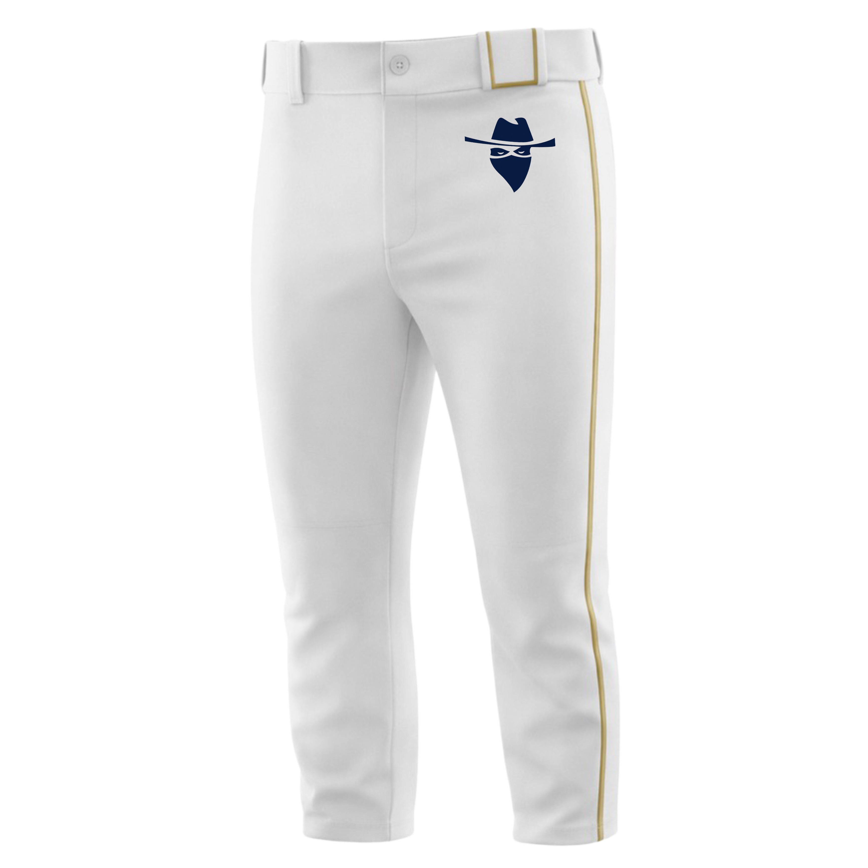 YG, White & Gold Pants